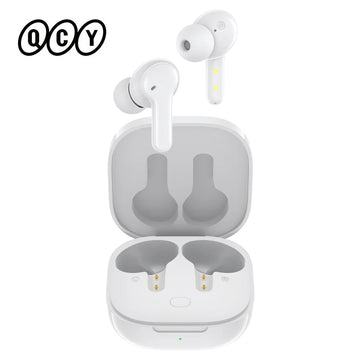 QCY T13 Wireless Bluetooth Earphone with 4 Mics ENC HD Call Headset V5.1 TWS Earphone Touch Control Earbuds Long Standby 40H