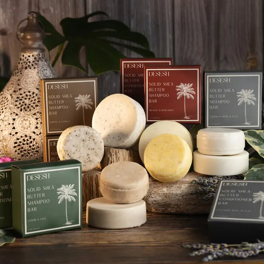 Solid Xl Shea Butter Shampoo Bar (Natural Fragrances)